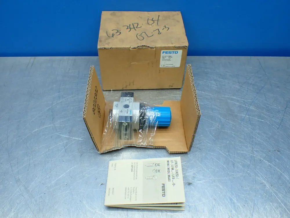 Festo Pressure Regulator 162590 - Lr-1/8-d-o-mini