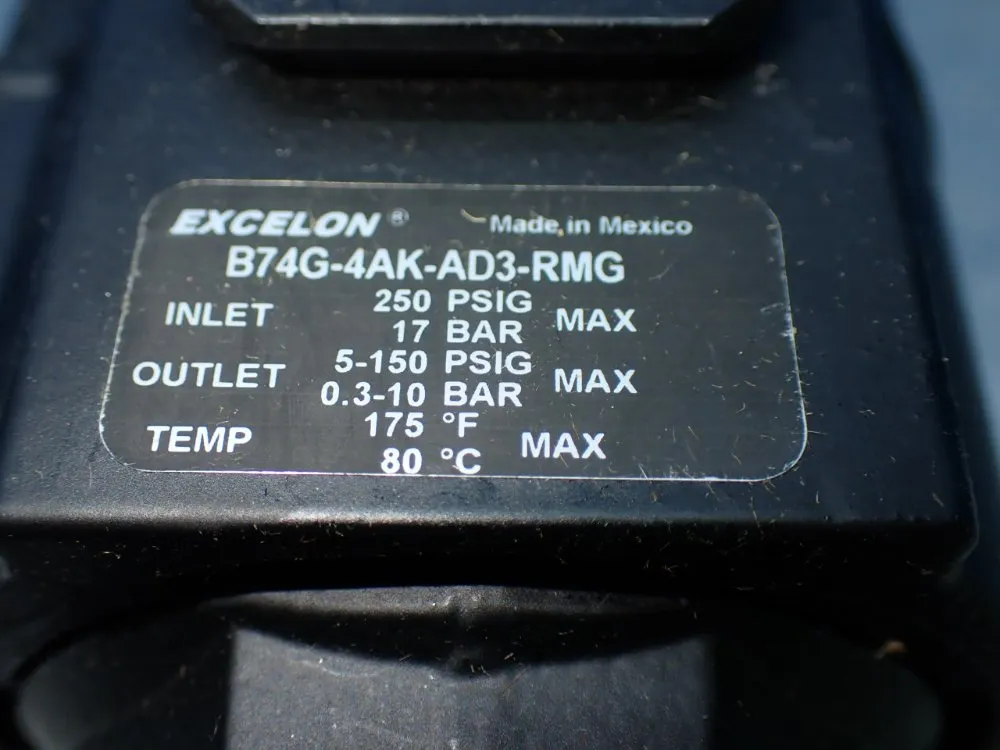 Imi Norgren Pneumatic Filter/regulator - B74g-4ak-ad3-rmg