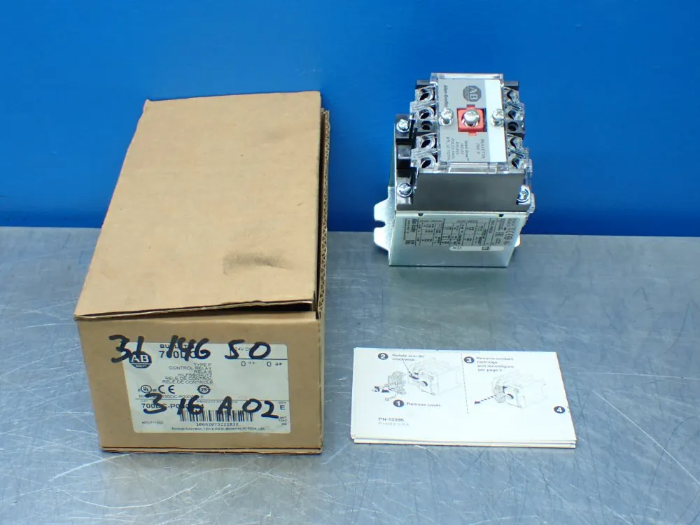 Allen-bradley Type P Control Relay - 700dc-p000z24