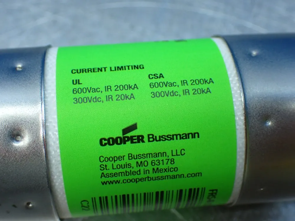 Bussmann Class Rk5 125 Amp Fuse - Frs-r-125