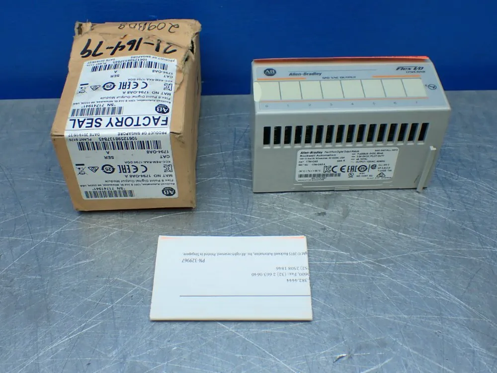 Allen-bradley Flex-i/o 8 Point Digital Output Module - 1794-oa8