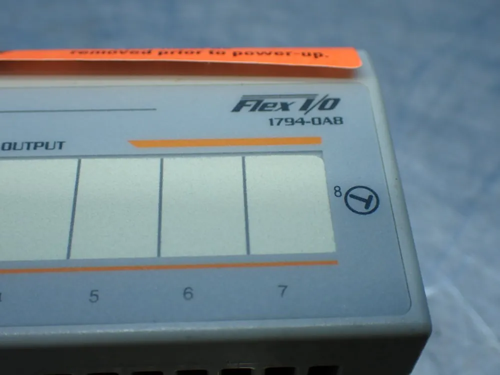 Allen-bradley Flex-i/o 8 Point Digital Output Module - 1794-oa8
