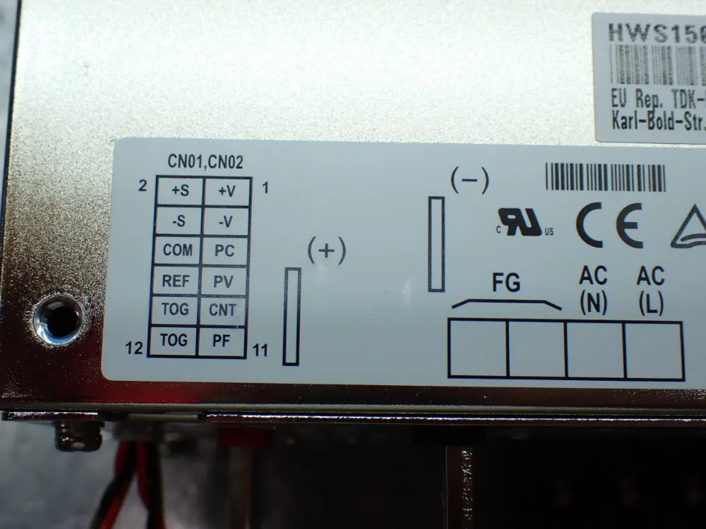 Tdk-lambda Power Supply - Hws1500-12/hd13