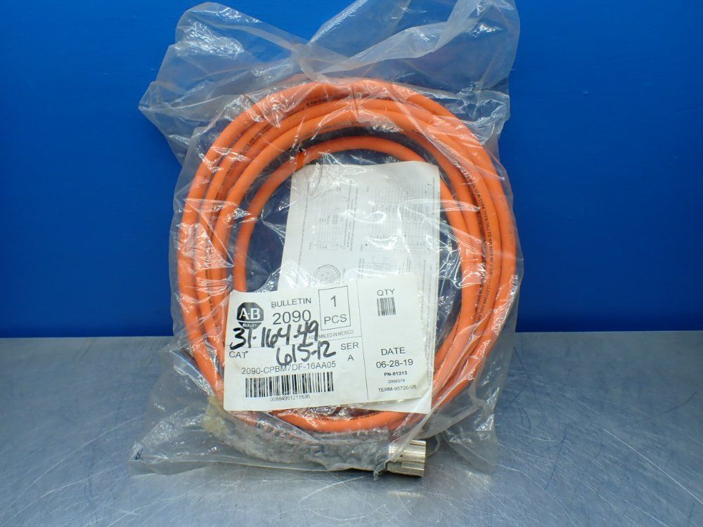 Allen-bradley Motor Power Connection Cable - 2090-cpbm7df-16aa05