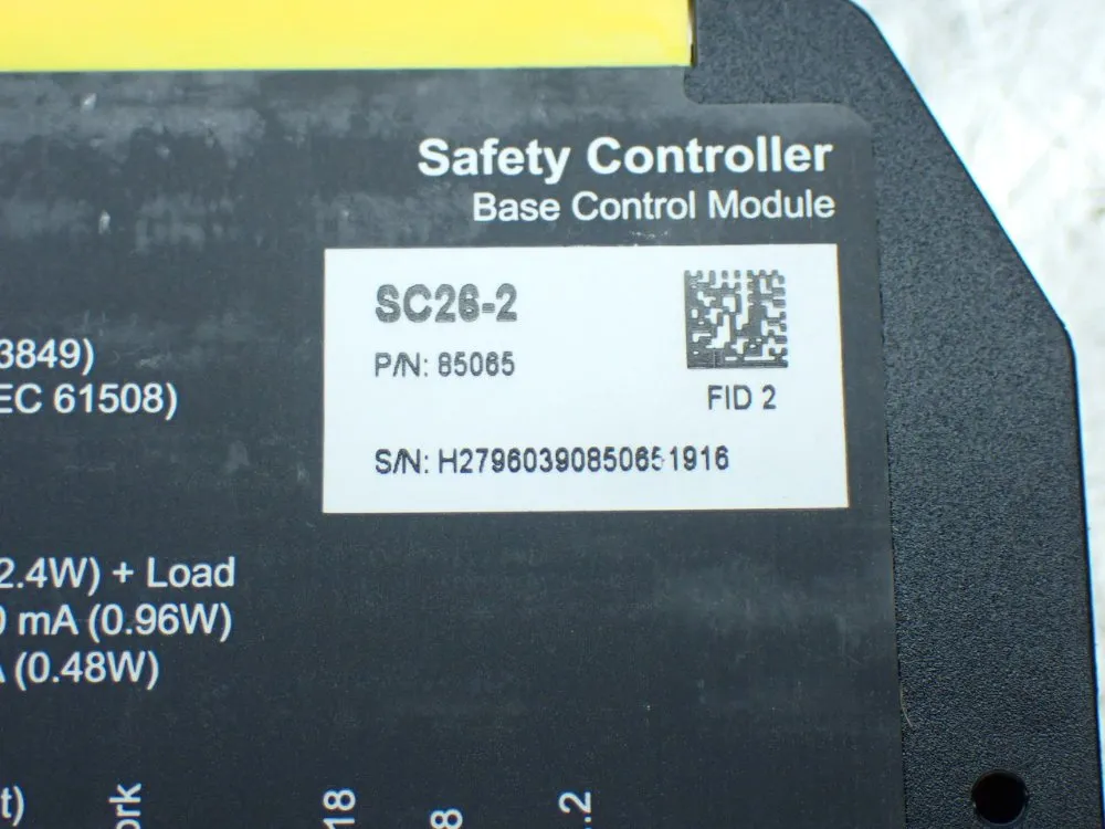 Banner Safety Controller - Sc26-2