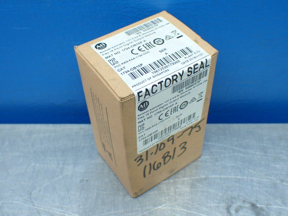 Allen-bradley Flex I/o 16 Point Digital Output Module - 1794-ob16p