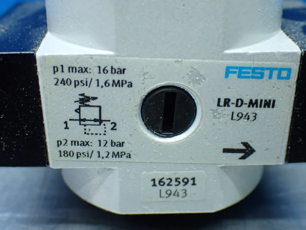 Festo Pressure Regulator - Lr-1/4-d-0-mini