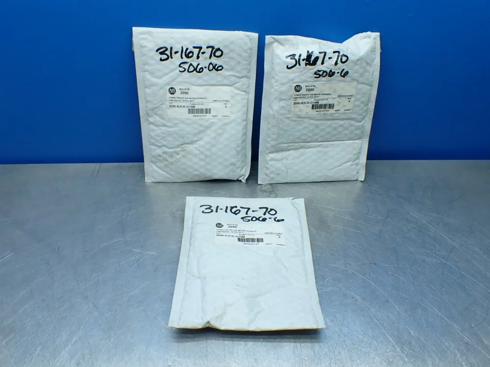 Allen-bradley 3 Motor Feedback Connector Kits - 2090-k2ck-d15m