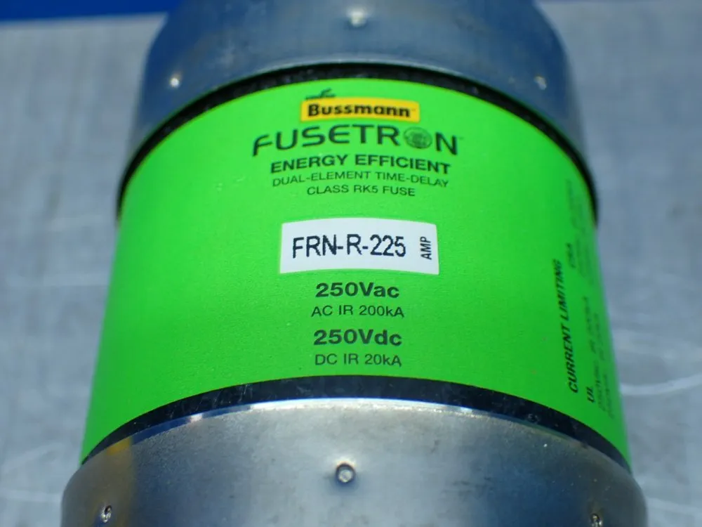 Bussmann Time-delay, Dual-element, Current Limiting, Non-indicating 225a Fuse - Frn-r-225