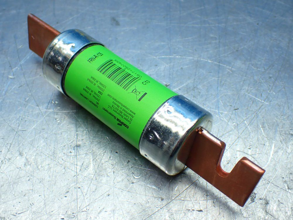 Bussmann 2 Time-delay, Dual-element, Current Limiting, Non-indicating 125a Fuses - Frn-r-125