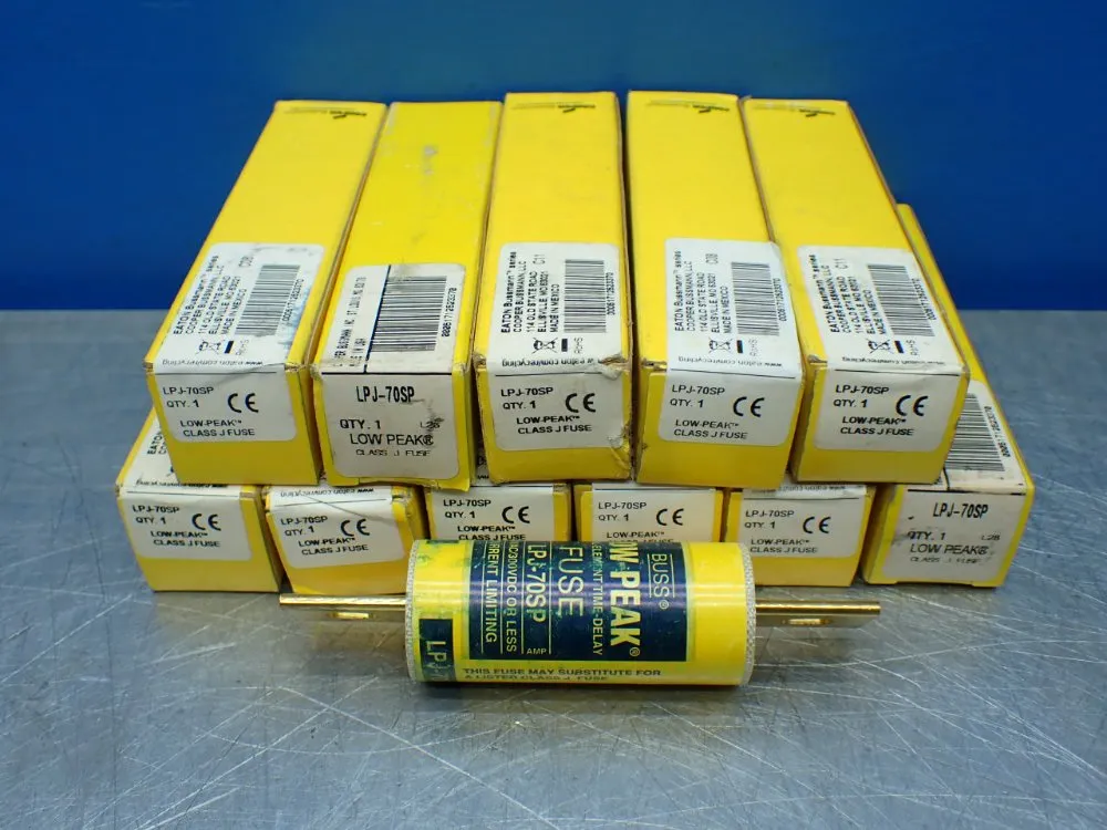 Bussmann 11 70a, Time-delay, Non-indicating, Dual-element Fuses - Lpj-70sp