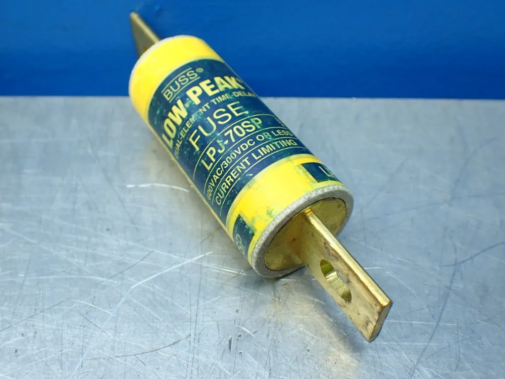 Bussmann 11 70a, Time-delay, Non-indicating, Dual-element Fuses - Lpj-70sp