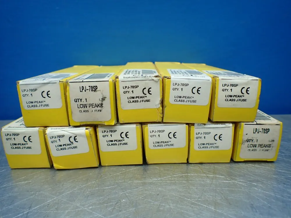 Bussmann 11 70a, Time-delay, Non-indicating, Dual-element Fuses - Lpj-70sp