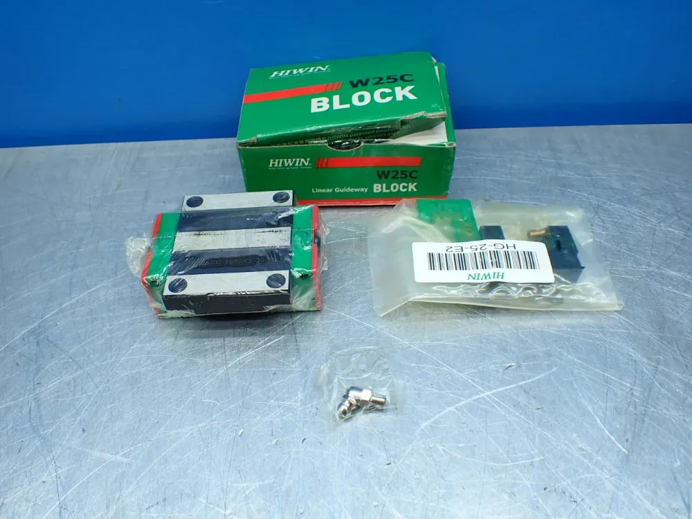 Hiwin 36mm Height, 70mm Width, 84mm Length Linear Bearing Guide Block - Hgw25ccz0