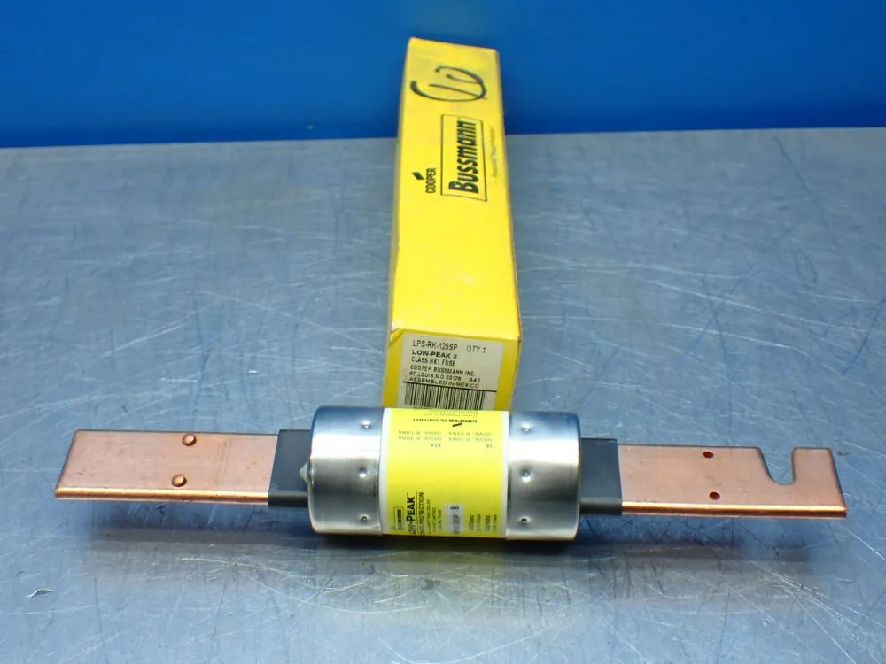 Bussmann Time-delay, Dual-element, Current-limiting Class Rk1 125a Fuse - Lps-rk-125sp