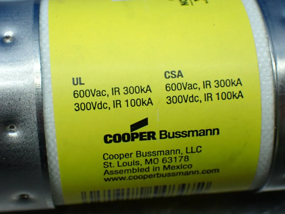 Bussmann Time-delay, Dual-element, Current-limiting Class Rk1 125a Fuse - Lps-rk-125sp