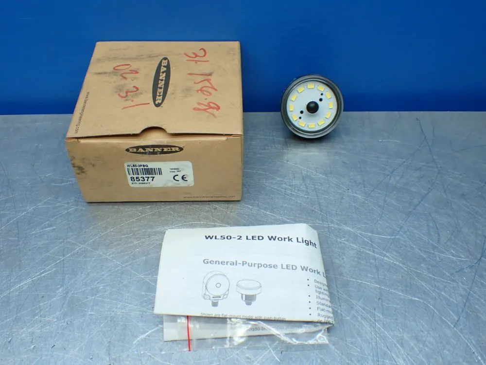 Banner Led Worklight 85377 - Wl50-2pbq