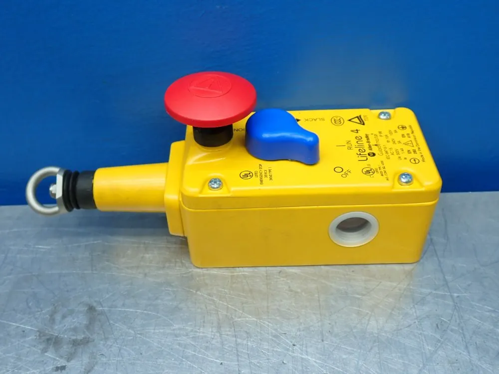 Allen-bradley Guardmaster Lifeline 4 Safety Cable Pull Switch. - 440e-l13043