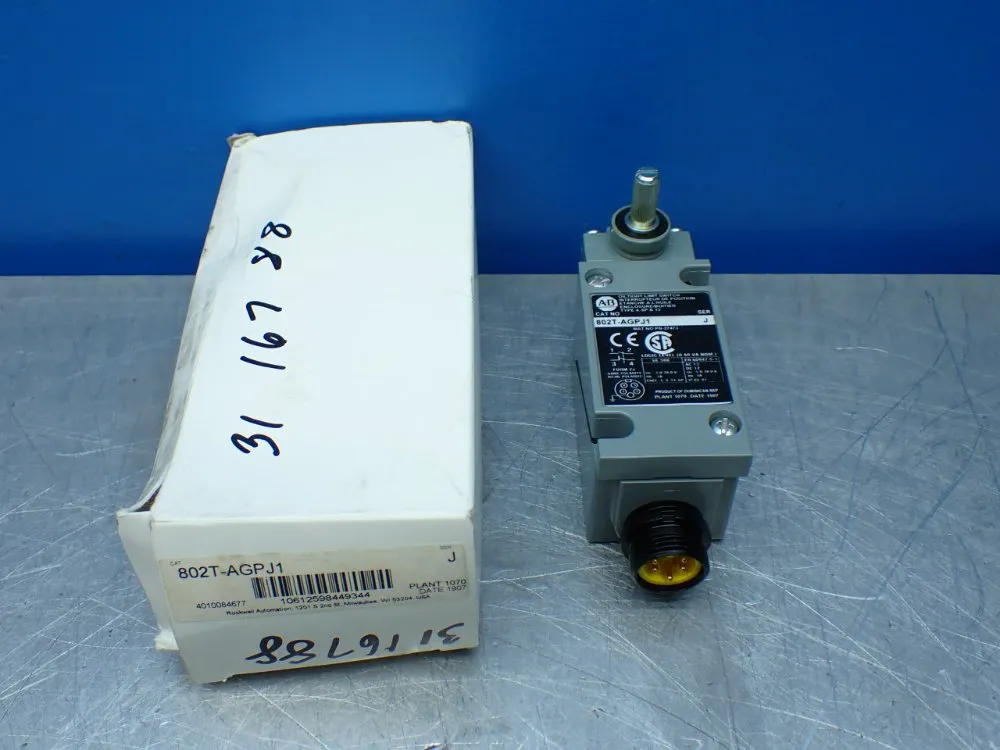 Allen-bradley Oiltight Limit Switch - 802t-agpj1