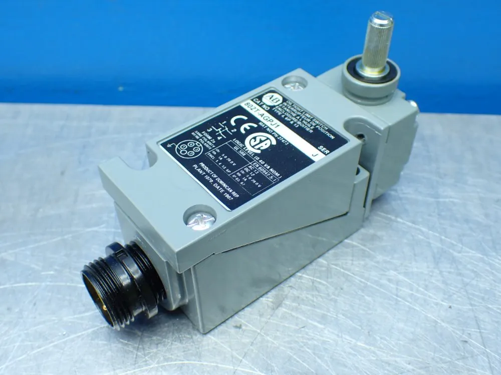 Allen-bradley Oiltight Limit Switch - 802t-agpj1