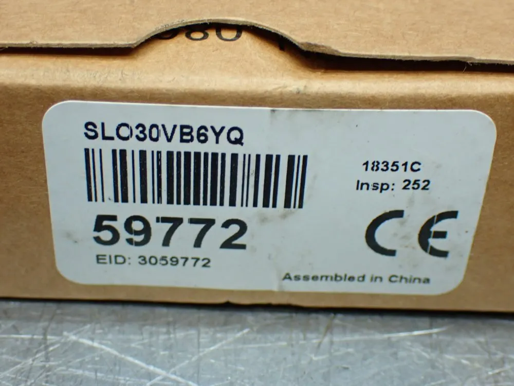 Banner 30mm Slot Sensor. - Slo30vb6yq