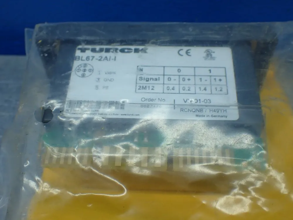 Turck Analog I/o Module - Bl67-2ai-i