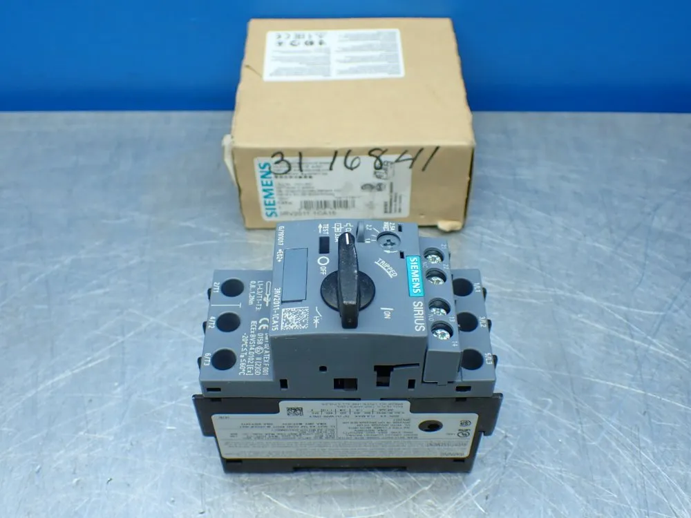Siemens Motor Protection Circuit Breaker - 3rv2011-1ca15