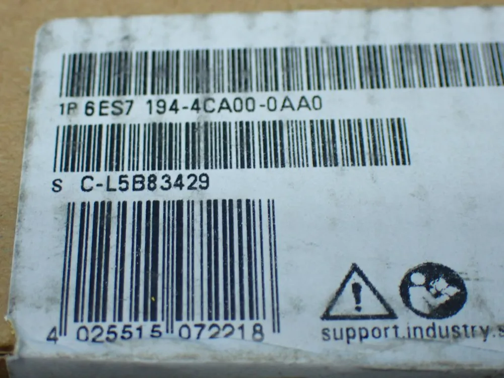 Siemens Simatic Et 200pro Connecting Module - 6es7 194-4ca00-0aa0