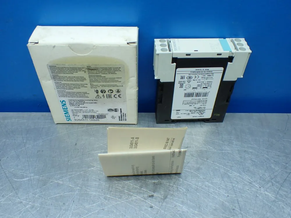 Siemens Monitoring Relay - 3ug4511-1aq20