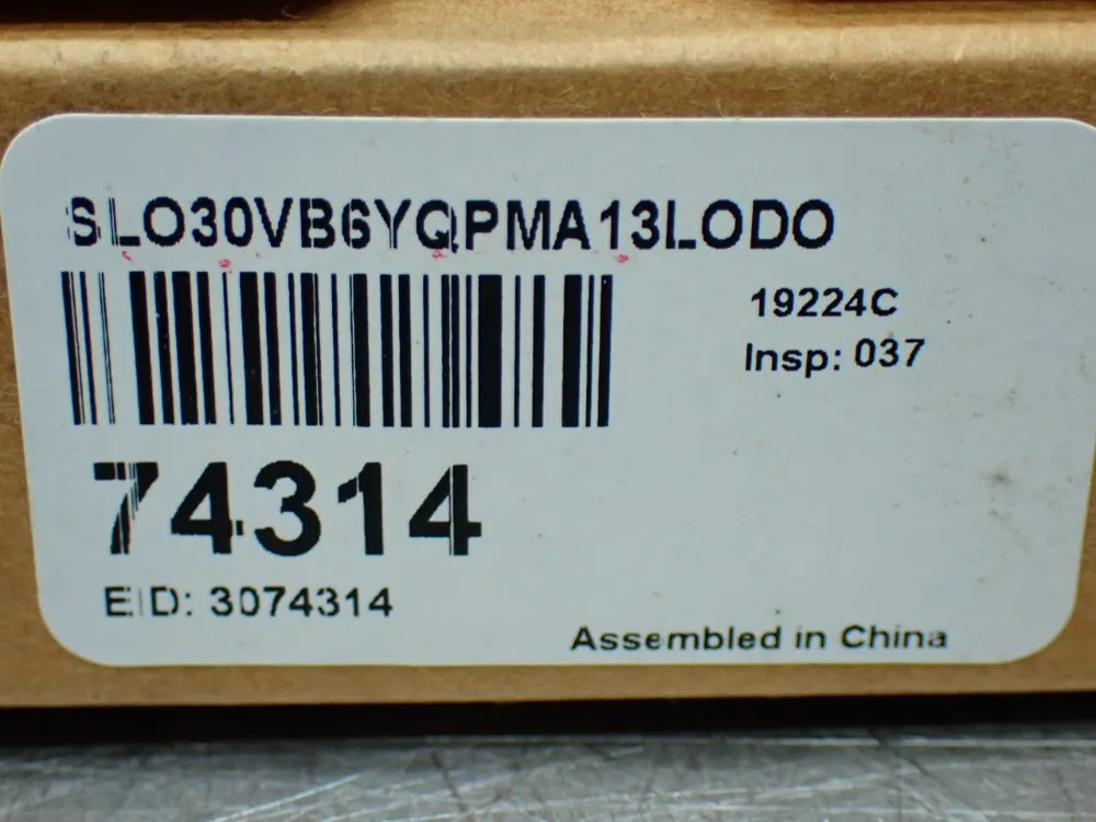 Banner Slot Sensor. 74314 - Slo30vb6yqpma13lodo