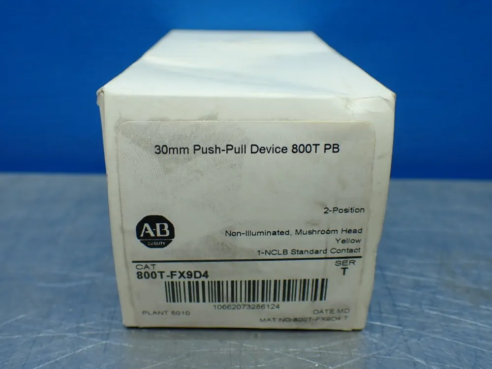 Allen-bradley 30mm Push-pull Device 600t Pb - 800t-fx9d4