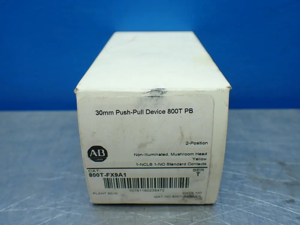 Allen-bradley 30mm Push-pull Device 600t Pb - 800t-fx9a1
