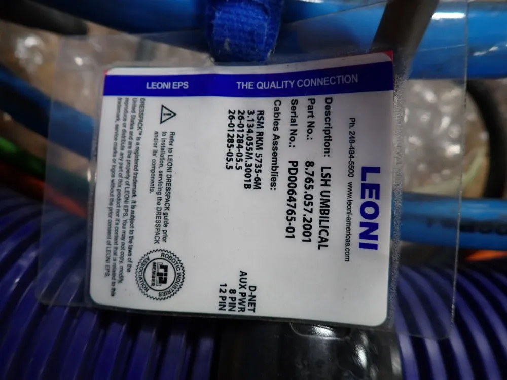 Leoni Corrugated Umbilical