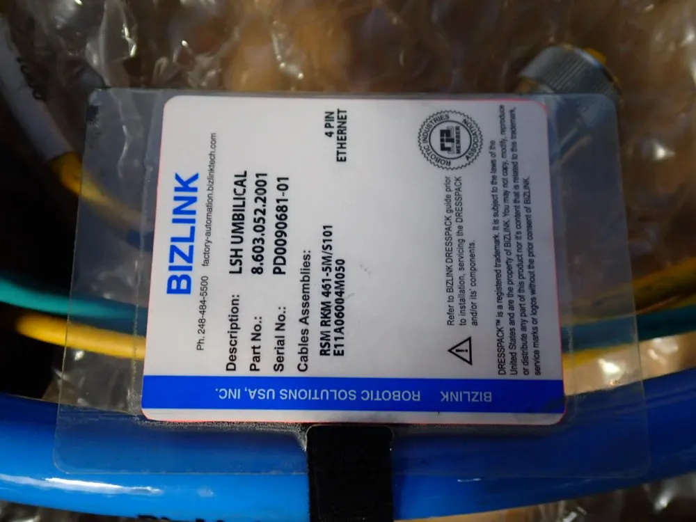 Bizlink Corrugated Umbilical