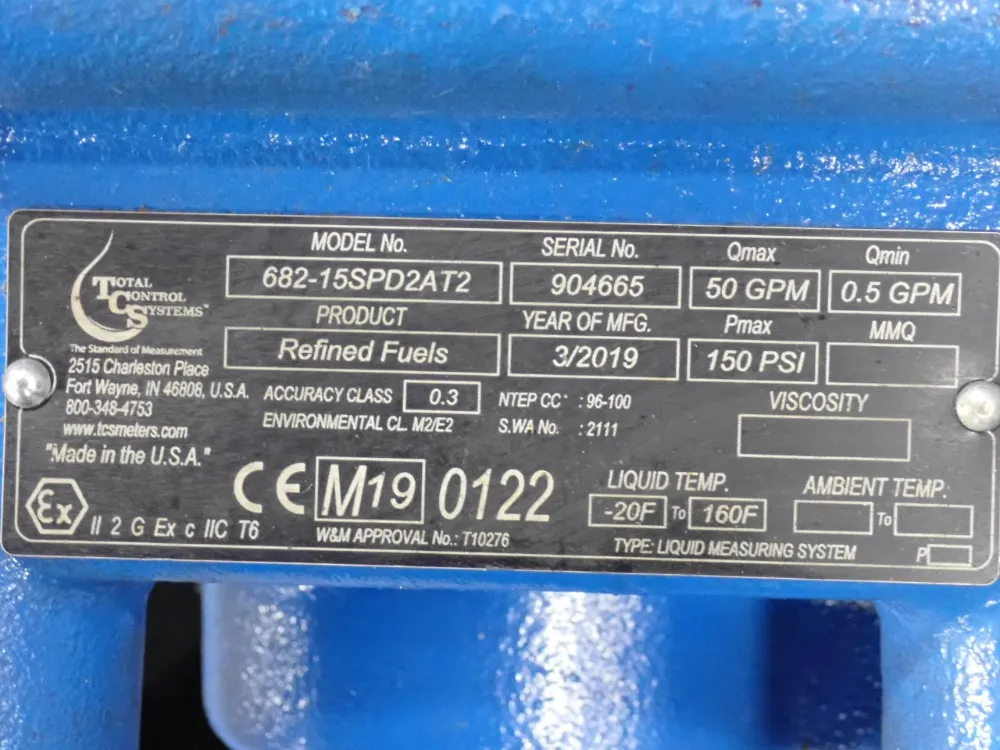 Total Control Systems .5-50 Gpm Hydraulic Gear Pump - 682-15spd2at2