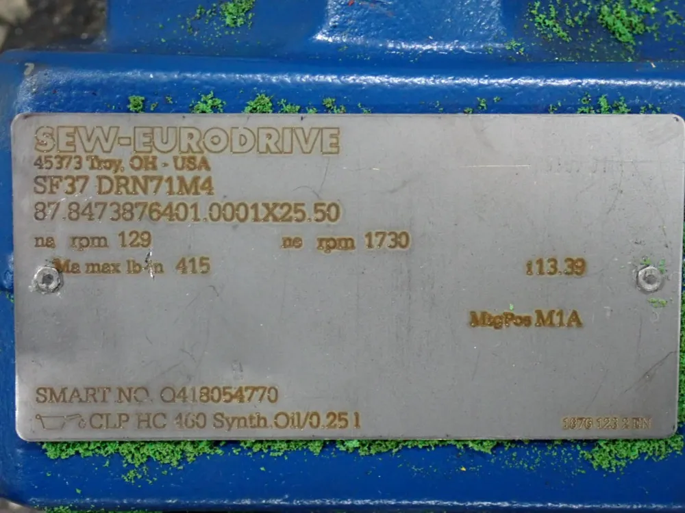 Sew 1/2 Hp Gear Drive