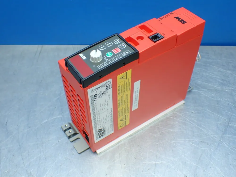 Sew Eurodrive Movitrac B Ac Servo Drive. - Mc07b0008-5a3-4-so