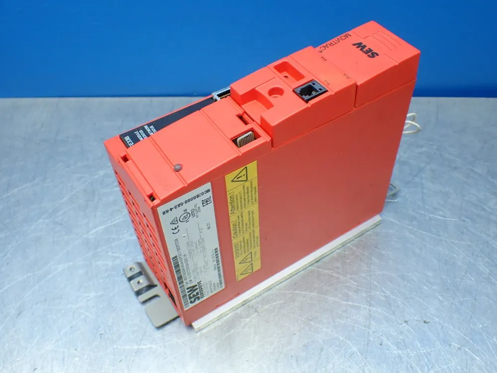 Sew Eurodrive Movitrac B Ac Servo Drive. - Mc07b0008-5a3-4-so