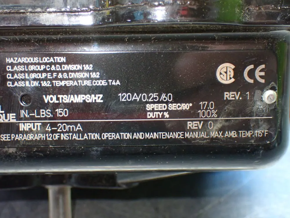 Flowserve Actuator/positioner - 10p755xd3120a