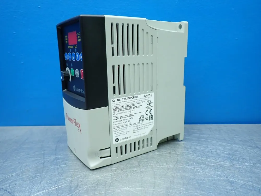 Allen-bradley 2hp Powerflex 4 Ac Servo Drive - 22a-d4p0n104