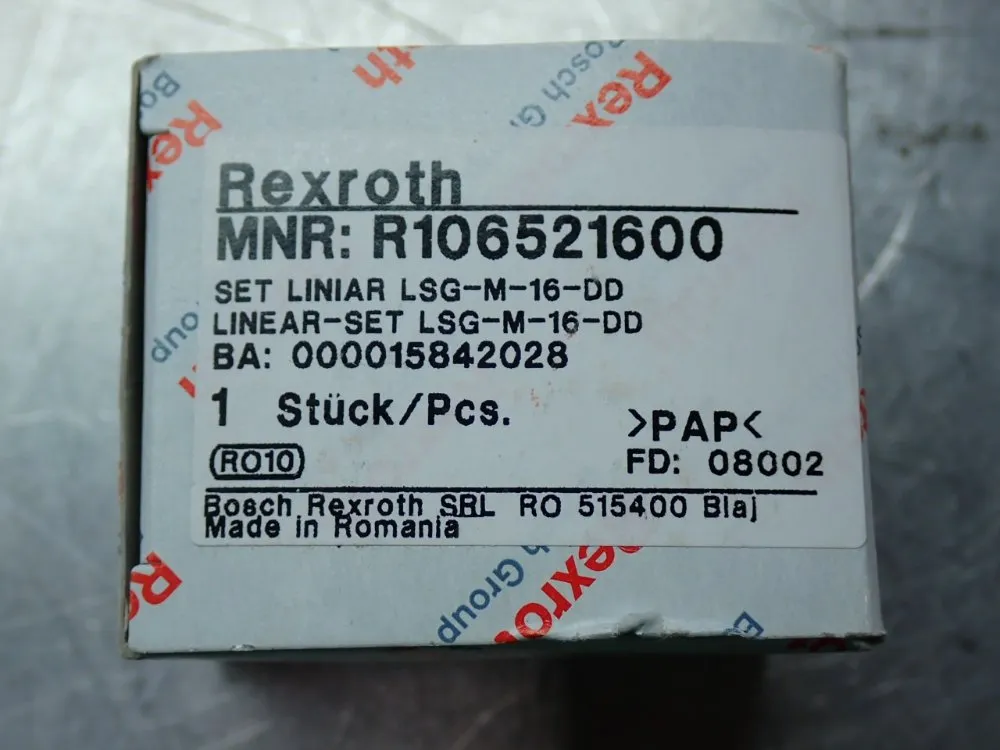 Rexroth Linear Bushing, 2pcs - R106521600