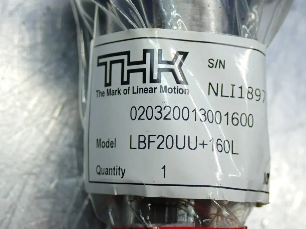 Thk High Torque Type Ball Spline - Lbf20uu+160l
