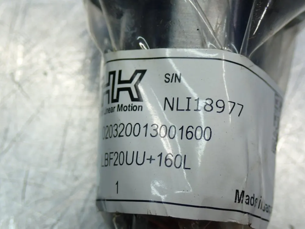 Thk High Torque Type Ball Spline - Lbf20uu+160l