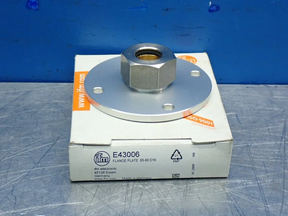 Ifm Flange Plate For Level Sensors - E43006