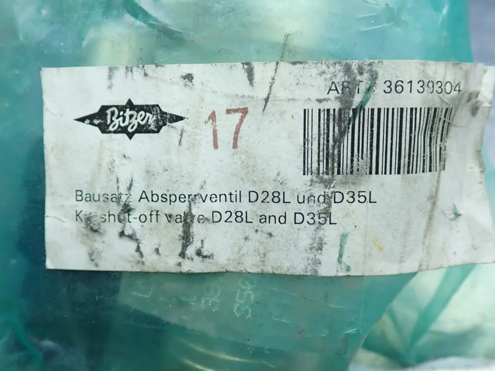Bitzer D28l & D35l Shut-off Valve - 36139304