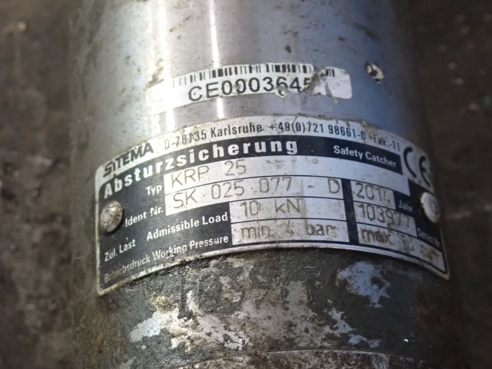 Sitema Pneumatic Safety Catcher - Krp25