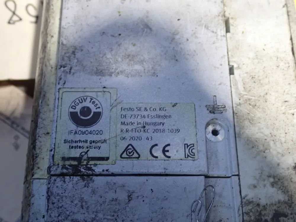 Festo Start/quick Exhaust Valve - Ms6-sv-1/2-e-10v24-so-ag