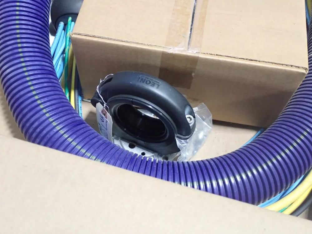 Leoni Corrugated Umbilical Cable Assembly - Abb6700-265-2-6-0061