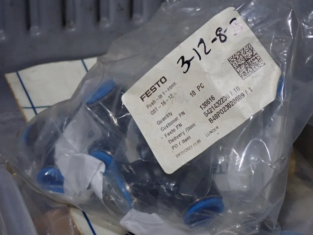 Universal Flow Monitors, Festo, Butech Flow Meter, Tubing Assembly, Pressure Switch