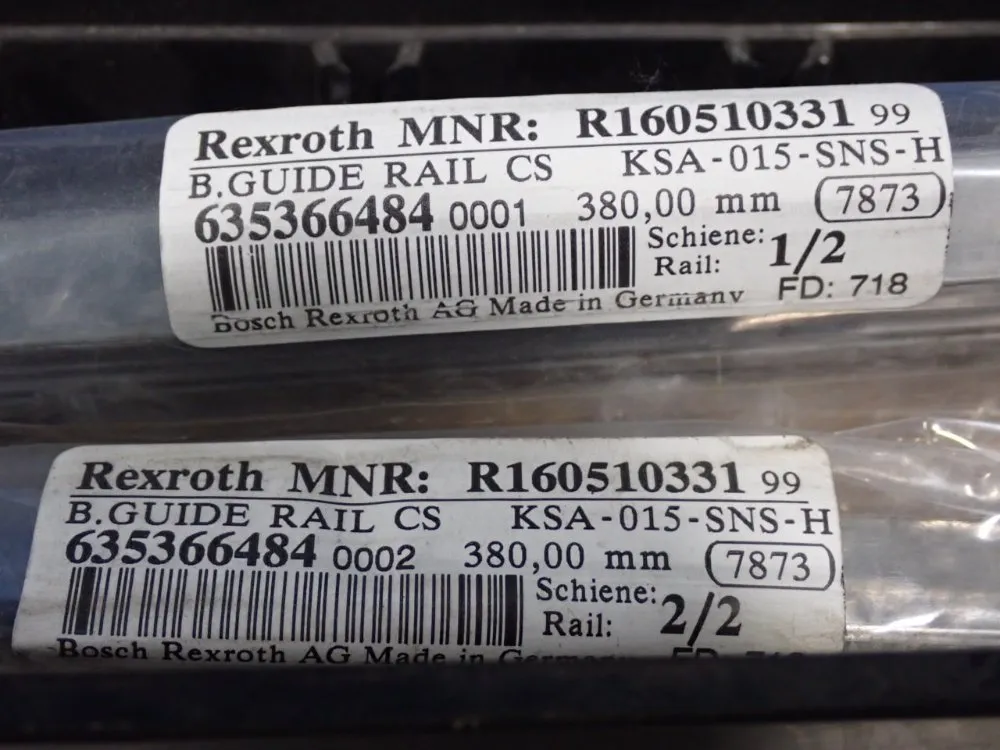 Rexroth Guide Rail - R160720231 / R160510331